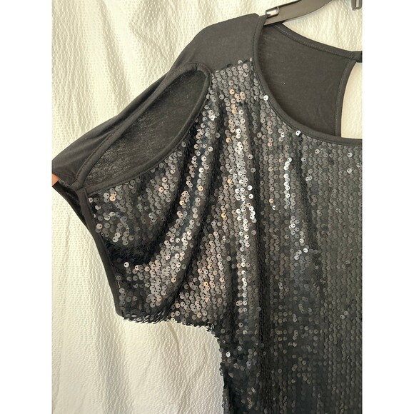 Anthropologie UMGEE Mini Dress Womens size Large sequin dress - Picture 5 of 6